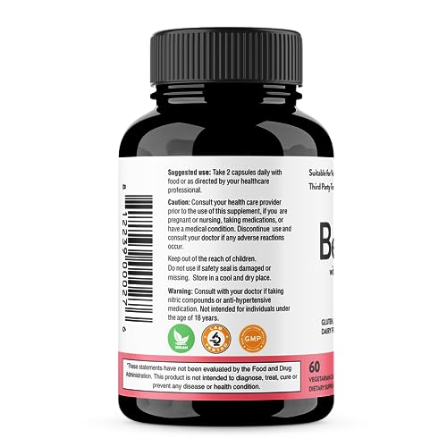 Sandhu's Beet Root Powder Capsules with Bioperine| 60 Capsules, 60 Days Supply Sandhu's buy supplements canada