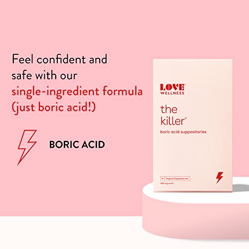 Love Wellness The Killer, Good Girl Probiotics, pH Balancing Cleanser | Boric Acid Suppositories Love Wellness buy supplements canada