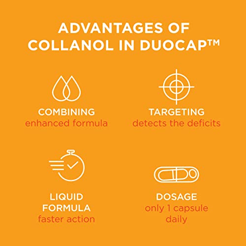 Collanol - Innovation in The Care of Healthy Joints - Liquid Formula in a Double Capsule 3D Collagen Collanol buy supplements canada