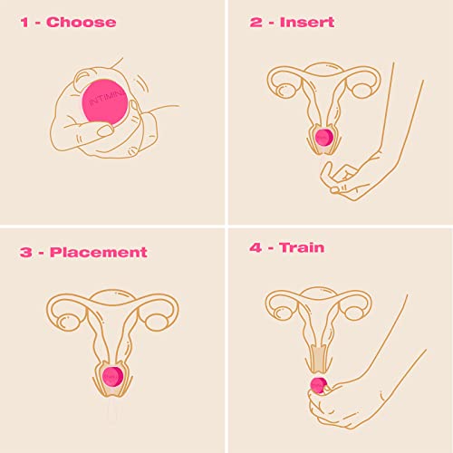 INTIMINA Laselle Weighted Exerciser Set - Women’s 3 Pelvic Floor Weights (28g, 38g, 48g) INTIMINA buy supplements canada