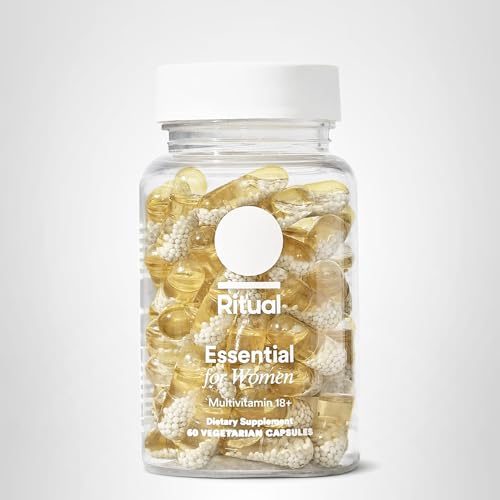 Ritual Women’s 18+ Daily Multivitamin - Key Essential Vitamins and Minerals to Support Energy, Heart, Bone, Brain Health* - Clinical Backed - Vegan Ritual buy supplements canada