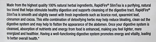 Rapid Fire Slim Tea 14 Day Herbal Teatox, Blend of Natural Herbs and Botanicals, Supports Healthy SNS buy supplements canada
