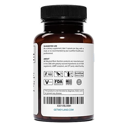 Lithium Orotate 20mg (1 Bottle), 60 Vegetarian Capsules, Lithium Supple Weyland Brain Nutrition buy supplements canada