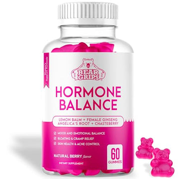 Hormone Balance for Women - PMS Relief Gummies and Bloating Relief for Women Bear Grips buy supplements canada