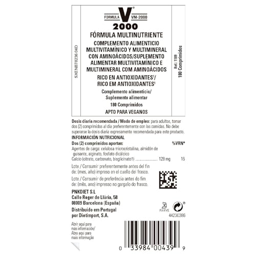 Solgar Formula VM-2000 (Multinutrient System), 180 Tablets - Premium Quality Multiple - Contains Zinc - Supports A Healthy Immune System - Vegan, Dairy Free, Kosher - 90 Servings Solgar buy supplements canada