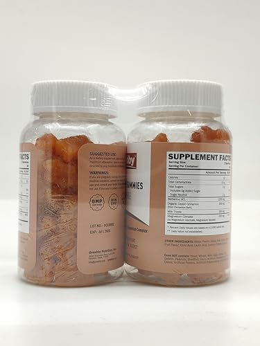 GREABBY Berberine Gummies 1200mg with Ceylon Cinnamon, Milk Thistle & Magnesium GREABBY buy supplements canada