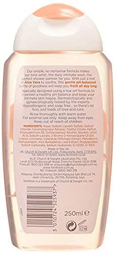 Femfresh 250ml Intimate Hygiene Daily Intimate Wash3 Pack Deal Femfresh buy supplements canada