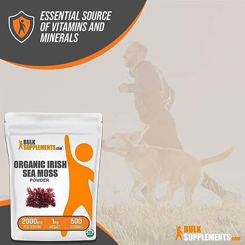 BULKSUPPLEMENTS.COM Organic Irish Sea Moss Powder - Sea Moss Supplement BULKSUPPLEMENTS.COM buy supplements canada