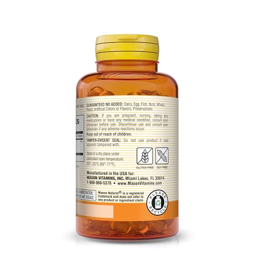 MASON NATURAL Peppermint Oil 50 mg Enteric Coated - Natural Gastrointestinal Comfort MASON NATURAL buy supplements canada