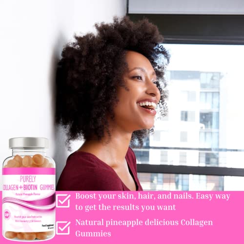 Collagen Gummies with Vitamins for Women Men Adults - Skin, Hair, Nail & Cartilage Health Pure Food Supplements buy supplements canada