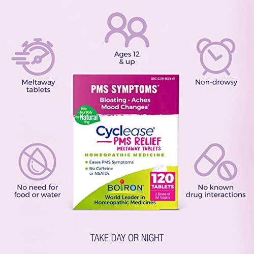Boiron Cyclease PMS Twin Pack, 120 Tablets Count Boiron buy supplements canada