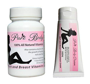 PureBody Vitamins and PureBody Cream Combo "Bundle of Joy" - The Best Butt PURE BIOTECHNOLOGIES buy supplements canada
