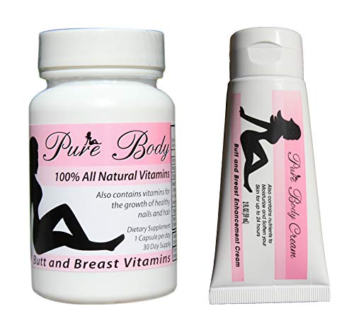 PureBody Vitamins and PureBody Cream Combo "Bundle of Joy" - The Best Butt PURE BIOTECHNOLOGIES buy supplements canada