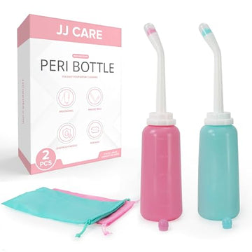 JJ CARE Peri Bottles - Pack of 2 Peri Bottles for Postpartum Care Kit, 500 ml Peri Bottles JJ CARE buy supplements canada