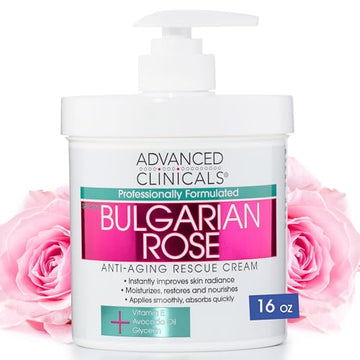 Advanced Clinicals Bulgarian Rose Anti Aging Vitamin E Moisturizer Body Lotion & Face Advanced Clinicals buy supplements canada
