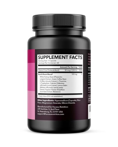 Night Time Fat Burner for Women | Weight Loss and Sleep Support Blend With Vitamin D HAVASU NUTRITION buy supplements canada