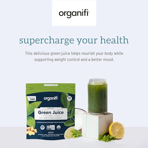 Organifi Green Juice - Organic Superfood Powder - 180-Day Supply - Organic Vegan Green Organifi buy supplements canada