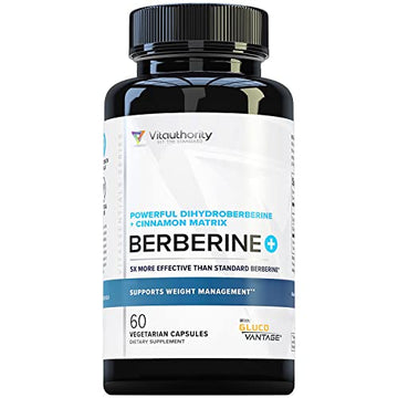 Vitauthority Extra Strength Berberine with Ceylon Cinnamon High Absorption Vitauthority buy supplements canada