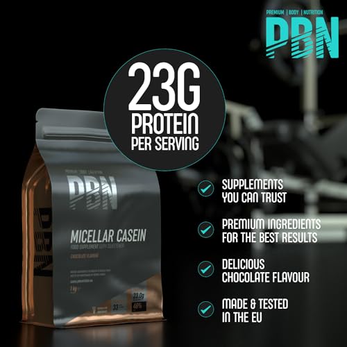 PBN - Premium Body Nutrition Micellar Casein Chocolate 1kg Pouch Premium Body Nutrition buy supplements canada