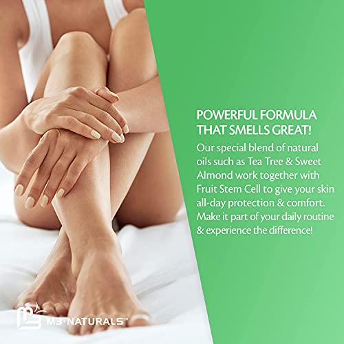 Tea Tree Oil Foot Balm - Natural Remedy for Athletes Foot, Toenail Repair M3 Naturals buy supplements canada
