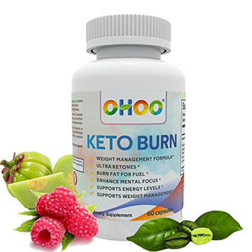 OHOO Keto Burn Weight Loss Supplement 650 Mg - Natural Keto 5 Increases Ability to Burn Fat OHOO buy supplements canada