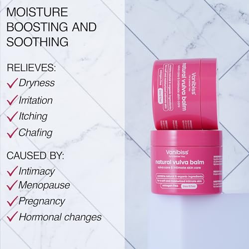 Vanibiss Natural Vulva Balm - Vulva Cream & Tender Skin Care -Topical Vulvar Moisturizer Vanibiss buy supplements canada
