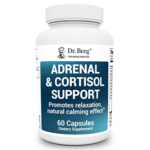 Dr. Berg Adrenal & Cortisol Capsules - Adrenal Supplement & Cortisol Manager - Mood Dr. Berg Nutritionals buy supplements canada