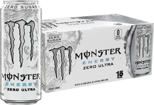 Monster Energy Zero Ultra, Sugar Free Energy Drink, 16 Ounce (Pack of 15) Monster Energy buy supplements canada