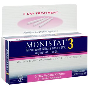 PACK OF 3 EACH MONISTAT 3 CREAM PREFILLED 1EA PT#30062540201 My Store buy supplements canada