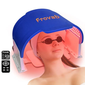 Frovab 7 in 1 Colors LED Light Therapy Mask, Red & Blue Face Mask Light Therapy, Portable & Flexiable Frovab buy supplements canada
