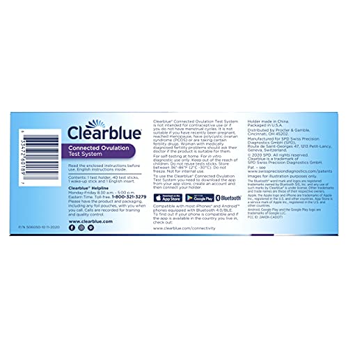 Clearblue Connected Ovulation Test System featuring Bluetooth connectivity and Advanced Clearblue buy supplements canada