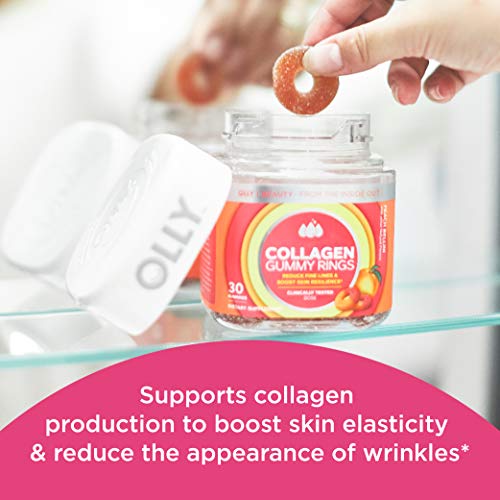 OLLY Collagen Gummy Rings, 2.5g of Clinically Tested Collagen, Boost Skin Elasticity & Reduce OLLY buy supplements canada