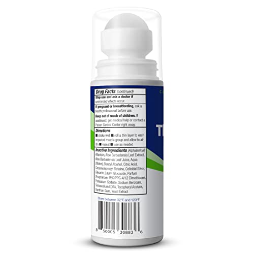 Theraworx Relief for Muscle Cramps Roll-On Fast-Acting Muscle Spasm, Leg Soreness with Magnesium Sulfate - 2.5 oz - 1 Count Theraworx buy supplements canada