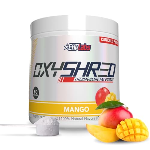 EHP Labs OxyShred Thermogenic Pre Workout Powder & Shredding Supplement - Clinically EHP Labs buy supplements canada