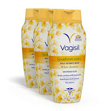 Vagisil Feminine Wash for Intimate Area Hygiene, Scentsitive Scents, pH Balanced and Gynecologist Tested Vagisil buy supplements canada
