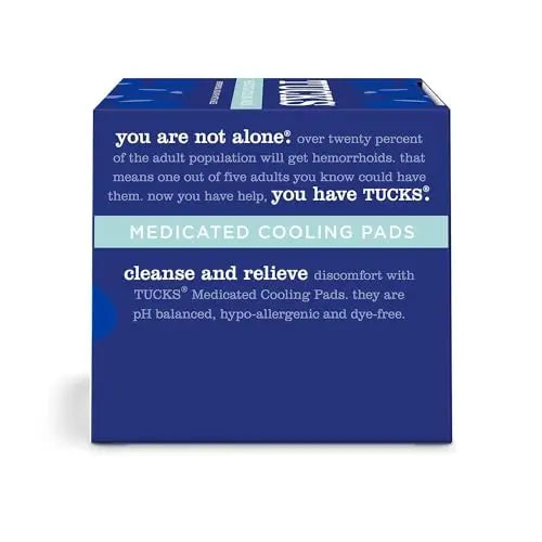 TUCKS Medicated Cooling Pads, 100 Count – Hemorrhoid Pads with Witch Hazel, Cleanses Sensitive Areas, Protects from Irritation, Hemorrhoid Treatment, Medicated Pads Used by Hospitals TUCKS buy supplements canada