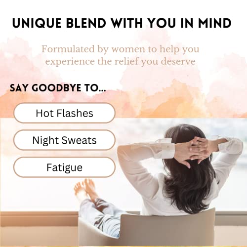 Menopause Tea for Cooling, Hormonal Balance, Relief from Hot Flashes, Night Sweats PCOS Herbal Tea buy supplements canada