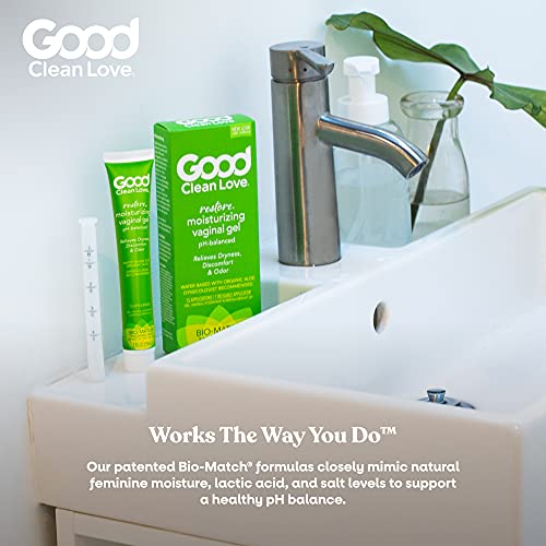 Good Clean Love Restore Moisturizing Vaginal Gel, pH-Balanced, Water-Based with Aloe Vera & Lactic Acid Good Clean Love buy supplements canada