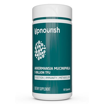 Akkermansia Muciniphila Probiotics for Digestive Health - 5 Billion TFU Akkermansia Probiotic UpNourish buy supplements canada
