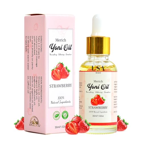 MERICH Natural Yoni Oil | Feminine Yoni Detox Oil | Naturally Scented Vaginal Oil | Restores pH Balance ANGELYCIA buy supplements canada