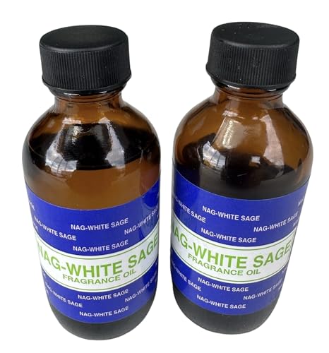 Premium Fragrance Oil 2 Bottles Nag-Musk or Nag-White Sage, 2 Ounces Each in a Glass Bottle Generic buy supplements canada