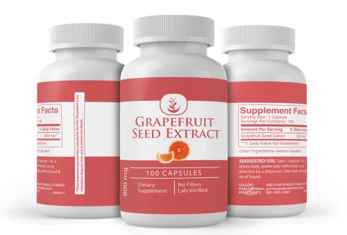 Pure Original Ingredients Grapefruit Seed Extract (100 Capsules) Always Pure, No Additives Pure Organic Ingredients buy supplements canada