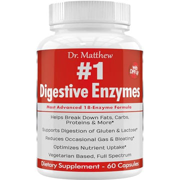 Best Digestive Enzymes for Women & Men with Lactase Lipase Amylase Dr. Matthew buy supplements canada