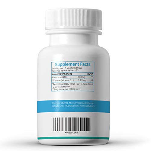 Co Enzyme Q10 CoQ10 300mg 60 Capsules - Superior Naturally Fermented Trans Form swiss bioenergetics buy supplements canada