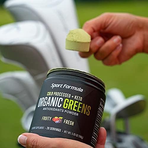Sport Formula 99 Organic Greens Superfood Powder, Cold Pressed Vegan and Keto Powder, Non-GMO, Low Calorie Daily Green Juice Powder Sport Formula 99 buy supplements canada