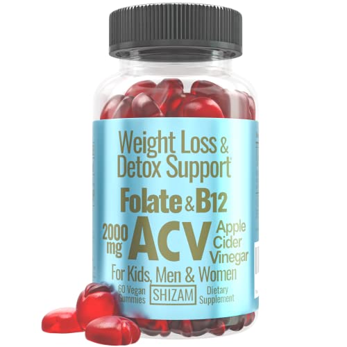 Shizam Weight Loss Detox Gummies. for Kids & Women w/Beet Root & 2000mg ACV Apple Shizam buy supplements canada