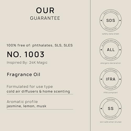 VINEVIDA [4 Fl Oz] Scent NO. 1003 Fragrance Oil for Cold Air Diffusers, Aromatic VINEVIDA buy supplements canada