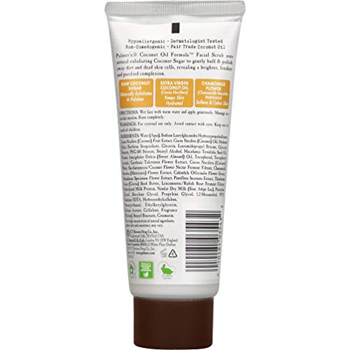 Palmer's Coconut Oil Formula Coconut Sugar Facial Scrub Exfoliator, Face Scrub to Gently Palmer's buy supplements canada