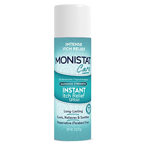 Monistat Instant Itch Relief Spray for Women, Maximum Strength Feminine Itch Care, 2 oz Monistat buy supplements canada