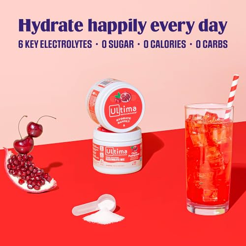 New Ultima Hydrating Electrolyte Powder, Cherry Pomegranate, 30 Servings 3.6 oz Ultima Replenisher buy supplements canada